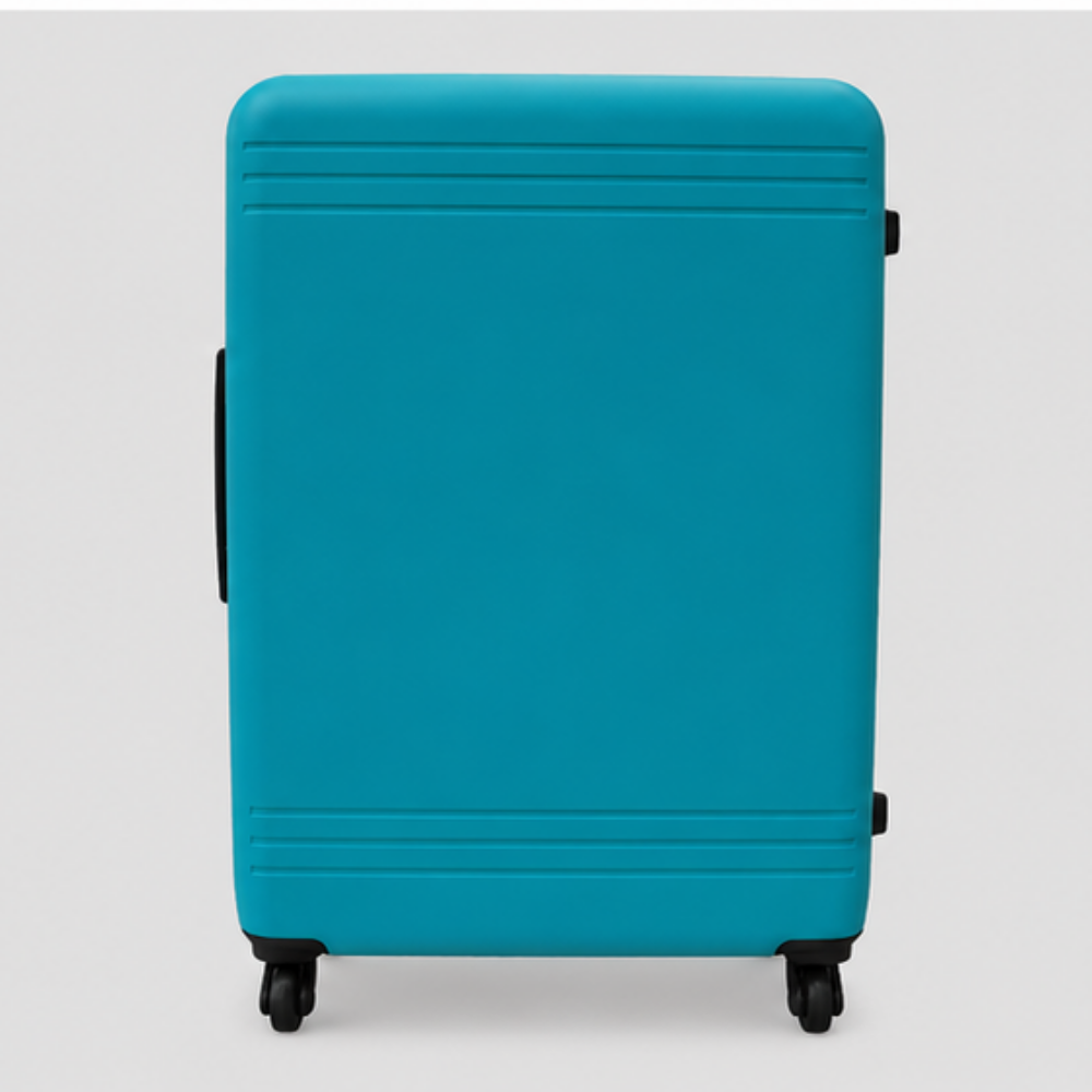 Premium Hard Shell Trolley Luggage Suitcase | 360° Spinner Wheels | Lightweight Travel Luggage | Durable Cabin & Check-in Suitcase | Teal
