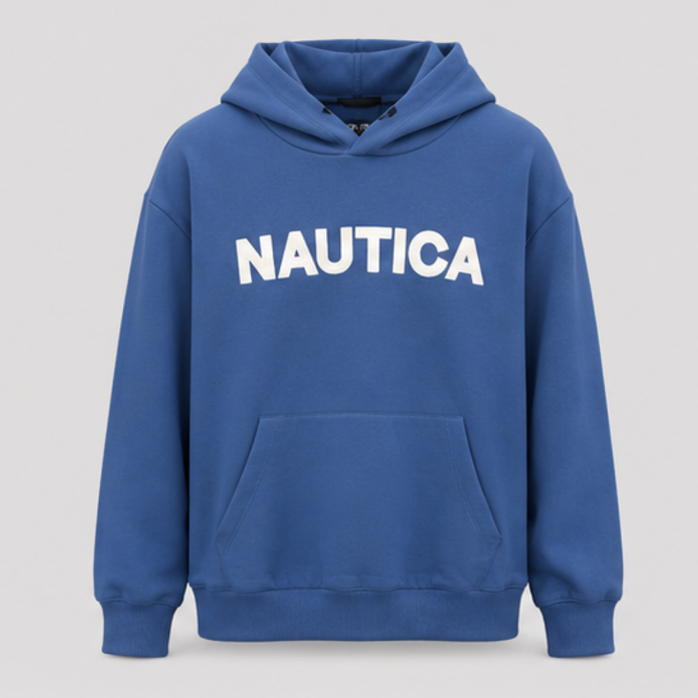 Men's Premium Pullover Hoodie | Soft Cotton Blend Hooded Sweatshirt | Kangaroo Pocket | Casual Winter Hoodie | Blue