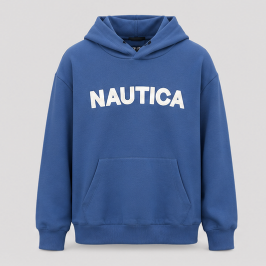 Men's Premium Pullover Hoodie | Soft Cotton Blend Hooded Sweatshirt | Kangaroo Pocket | Casual Winter Hoodie | Blue