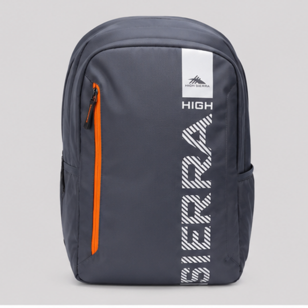 High Sierra Laptop Backpack | Water-Resistant Travel & College Backpack | Lightweight School Bag with Multiple Compartments | Charcoal Grey