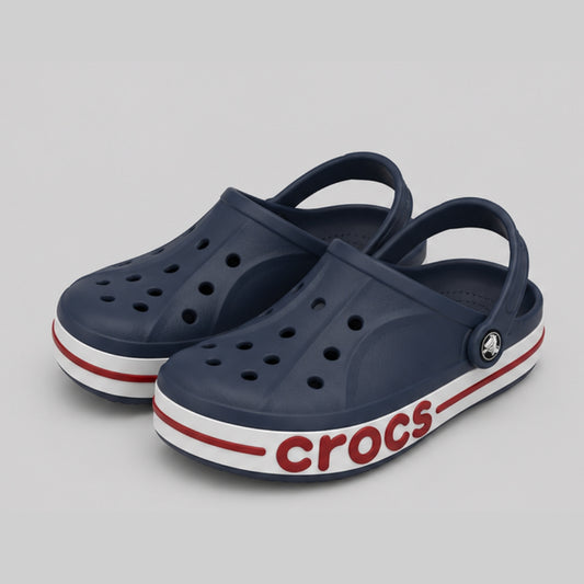 Unisex Lightweight EVA Clogs | Adjustable Heel Strap Anti-Skid Garden Shoes | Soft Cushion Slip-On Clogs for Men & Women | Waterproof Indoor & Outdoor Casual Footwear | Navy Blue