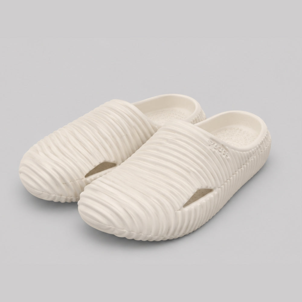 Soft Cushion Slip-On Garden Clogs | Anti-Skid Comfortable Indoor & Outdoor Casual Shoes | Cream
