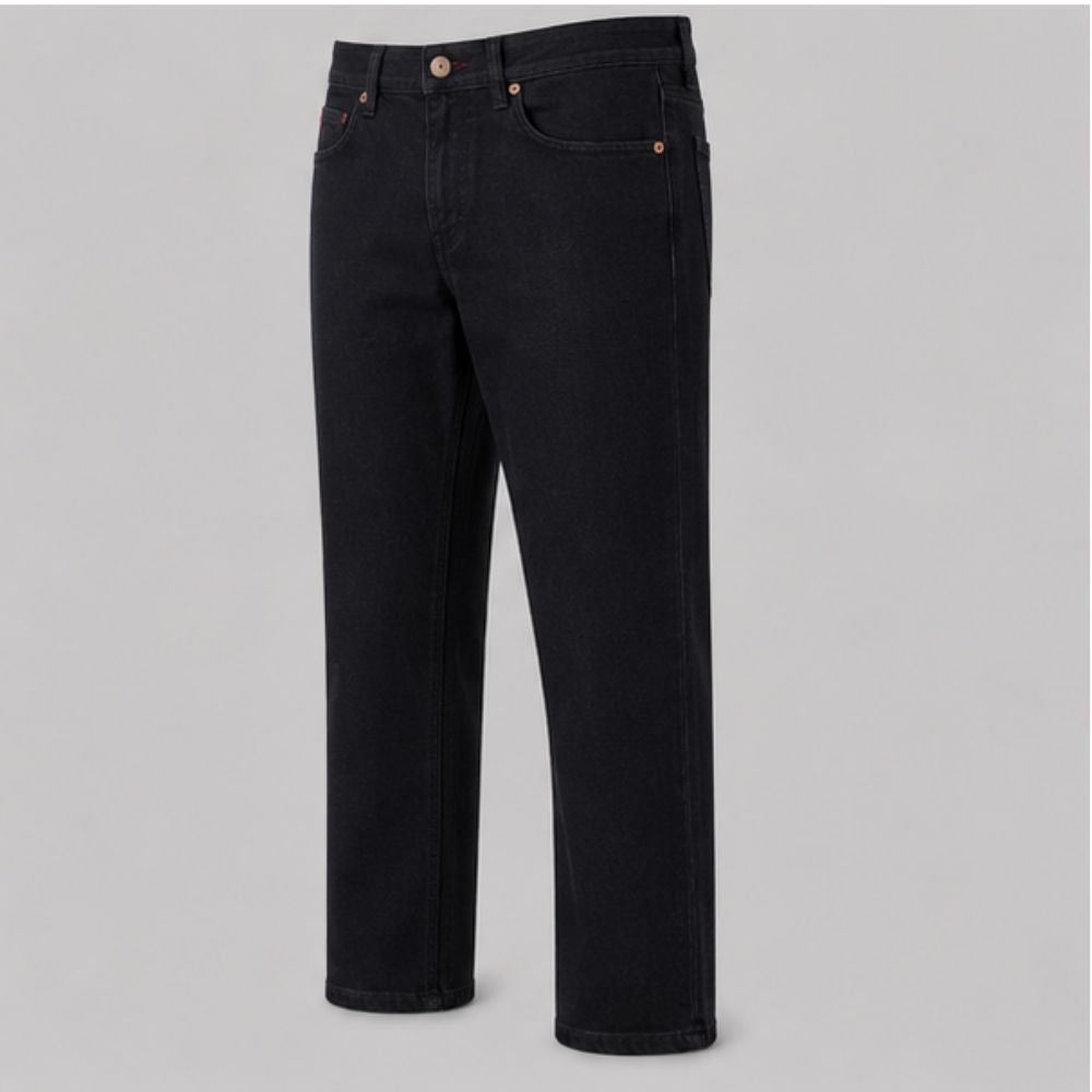 Men's Black Slim Fit Denim Jeans Men's Black Slim Fit Denim Jeans | Stretch Cotton Casual Jeans | Mid Rise 5 Pocket Regular Wear Denim Pant